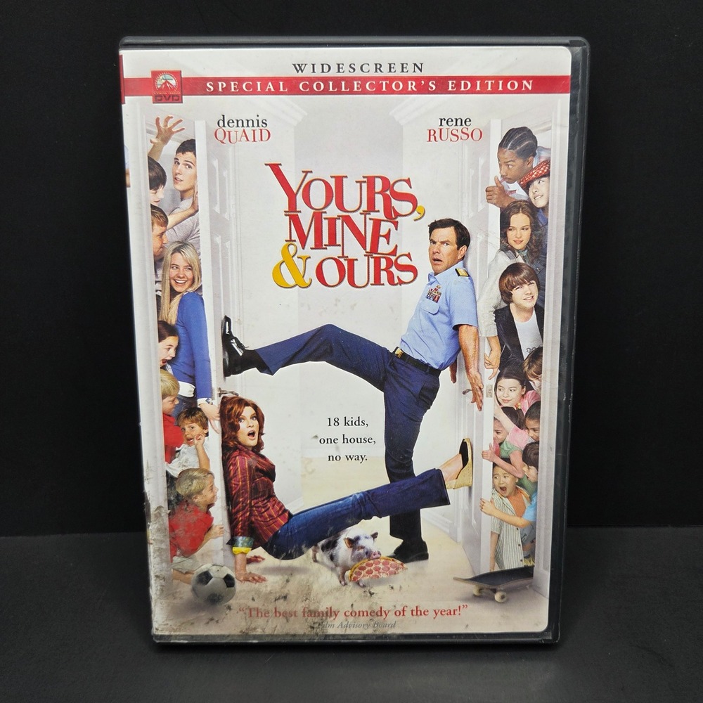 Yours Mine & Ours DVD Special Collector's Edition 2005 Quaid Russo Widescreen